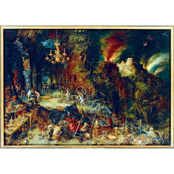 Alegoria ognia,Brueghel,1608 (1000el.) - Sklep Art Puzzle